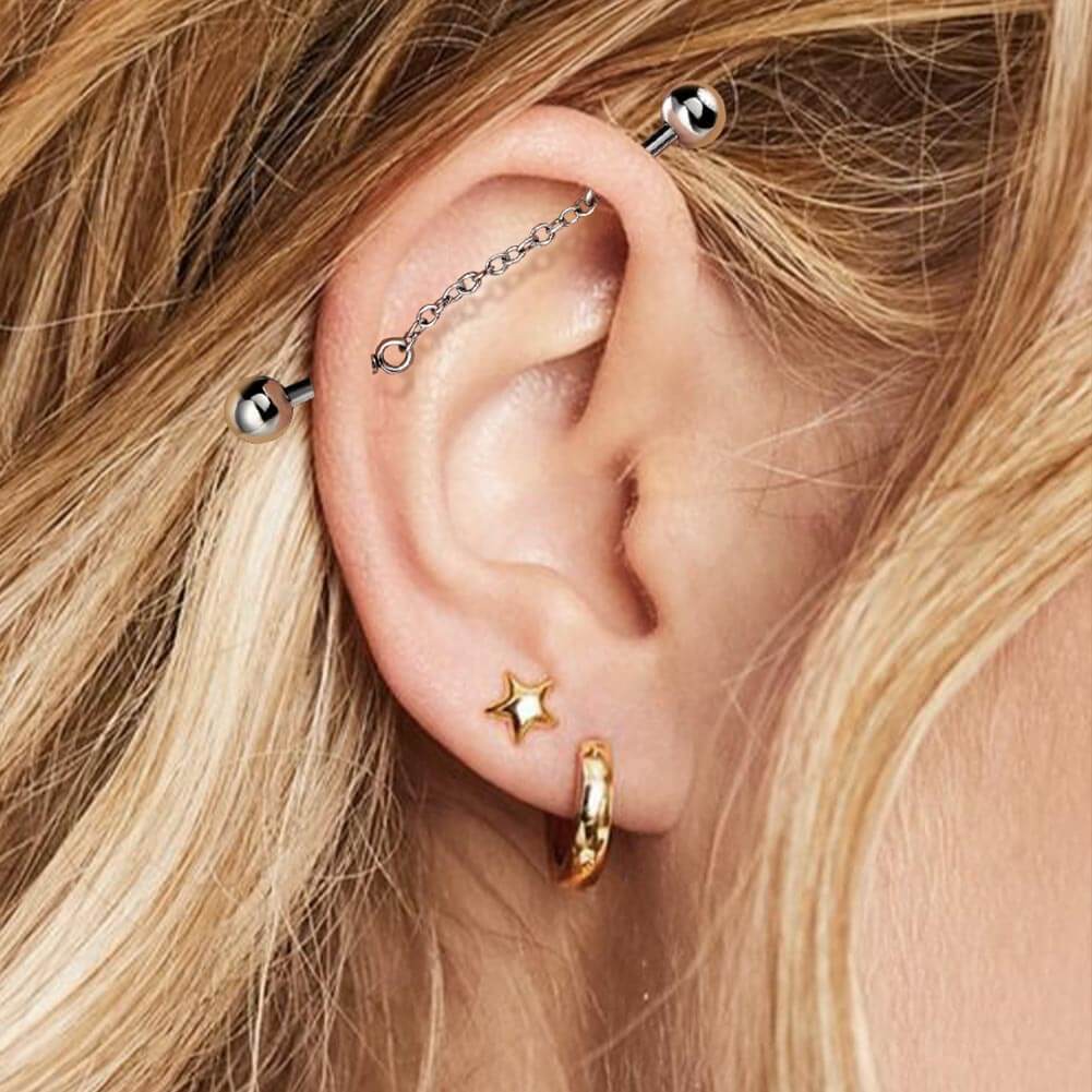 Simple Chain Industrial Barbell