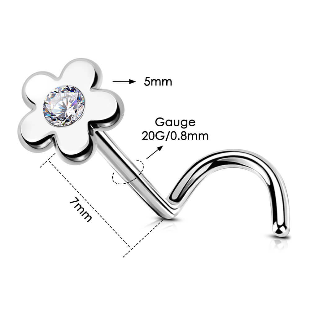 Flower Nose Screw Stud