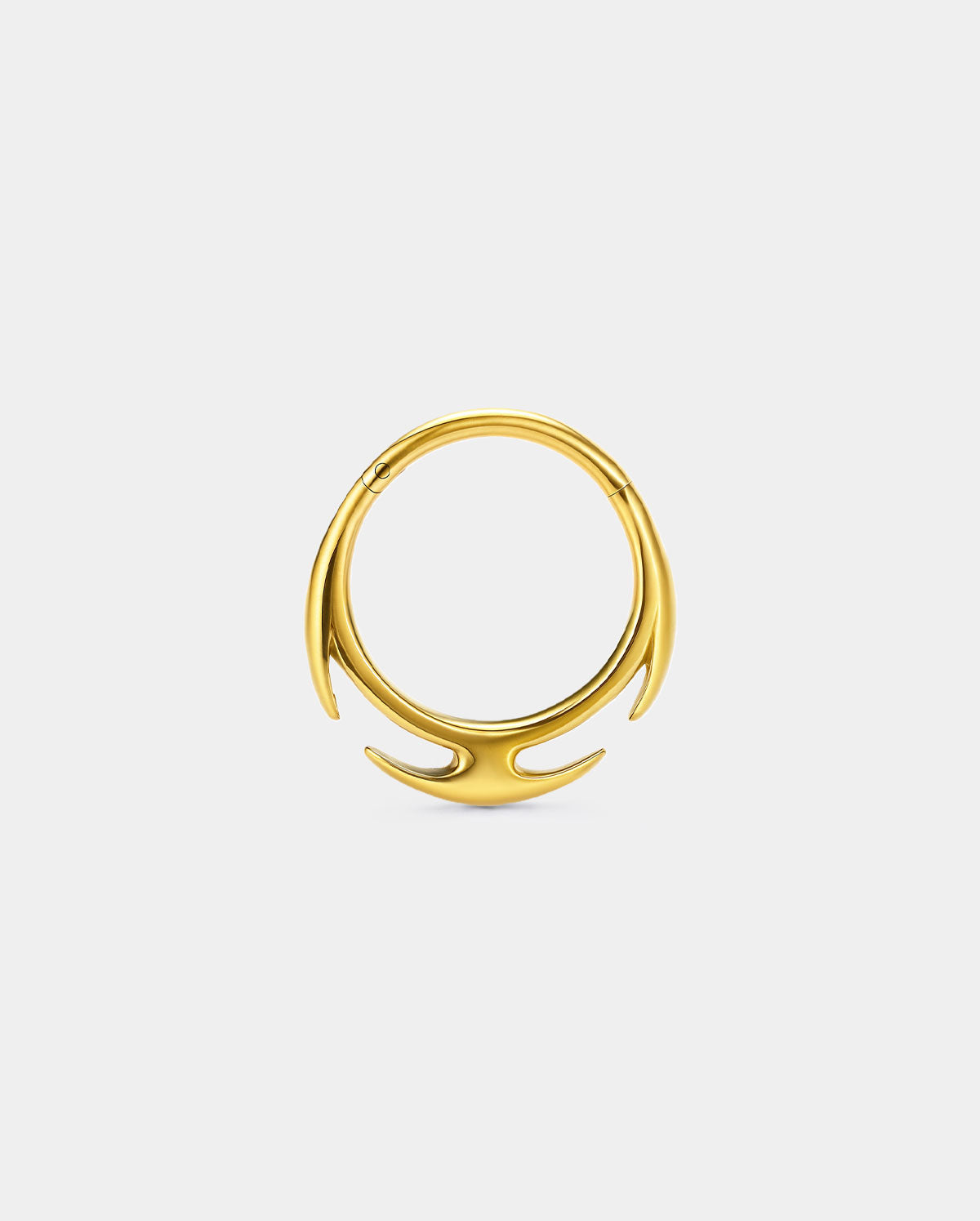 Irregular Edge Hinged Segment Hoop