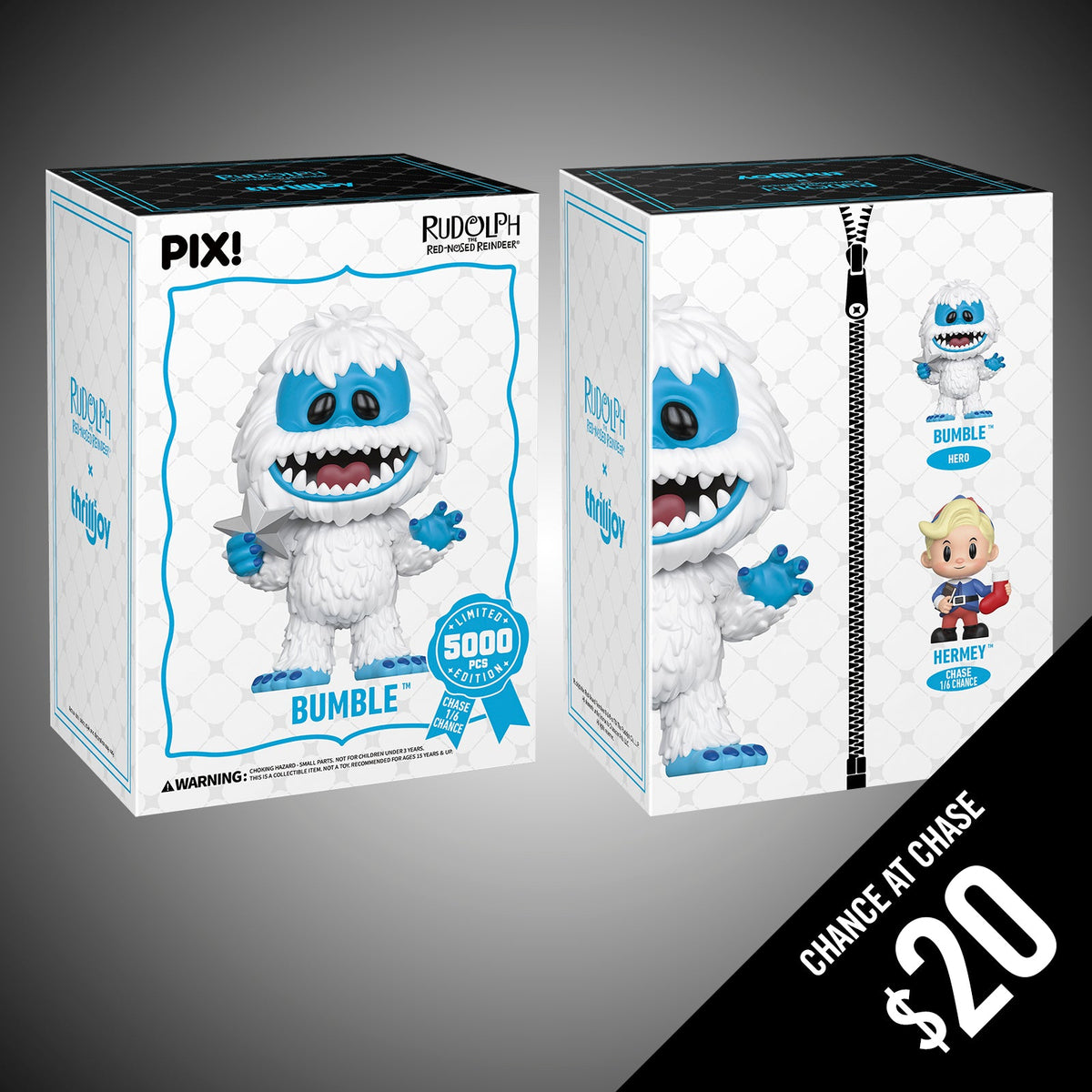Thrilljoy PIX: Rudolph The Red-Nosed Reindeer: Bumble (LE5000)