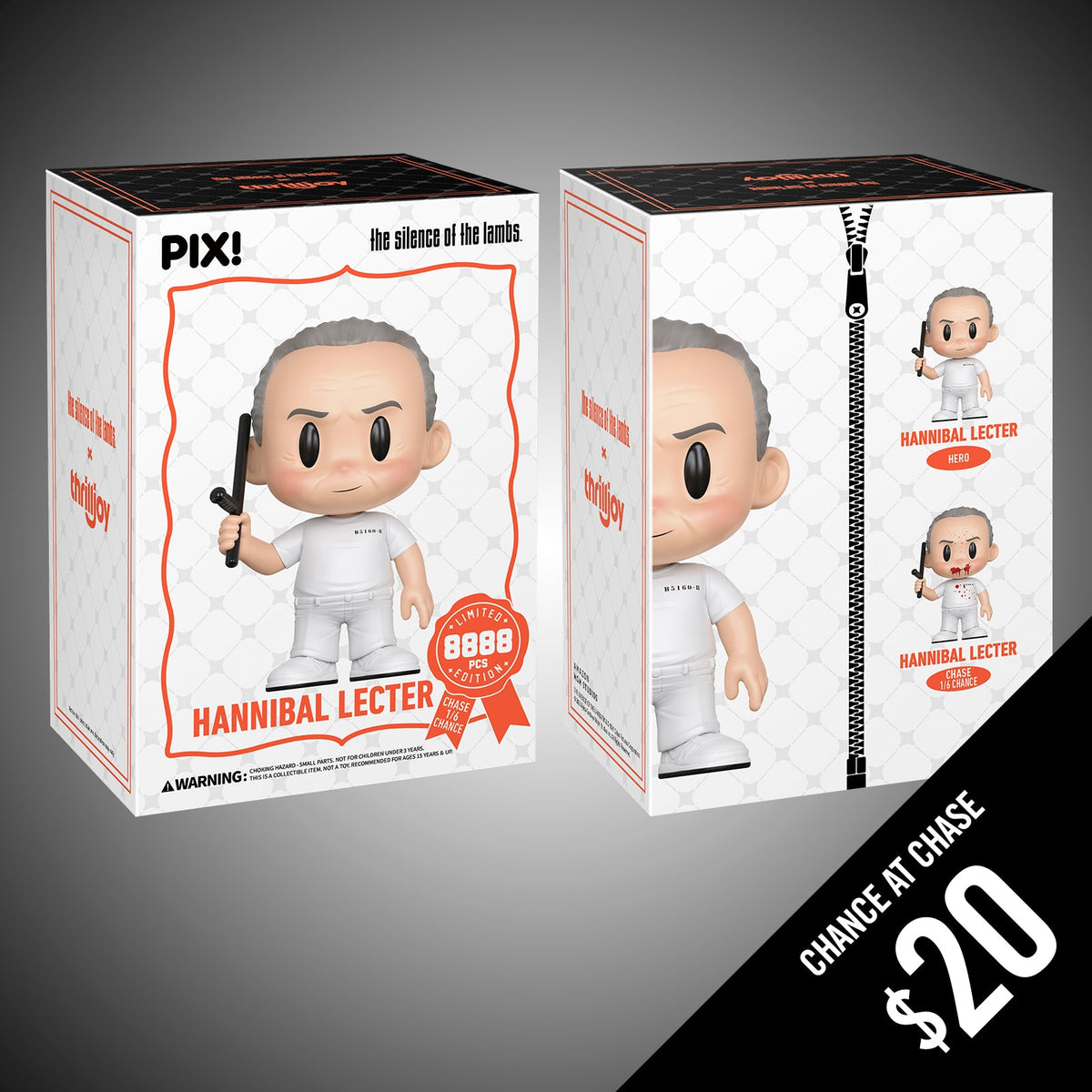 Thrilljoy PIX: Silence Of The Lambs: Hannibal Lecter (LE8888)
