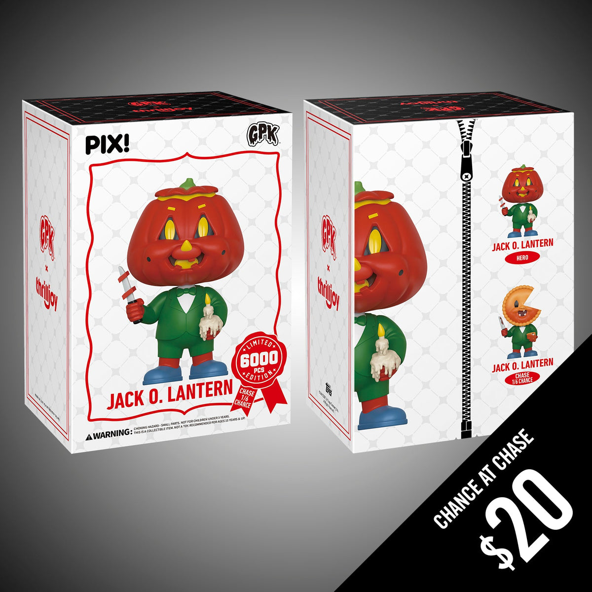 Thrilljoy PIX: GPK: Jack O. Lantern (LE6000)
