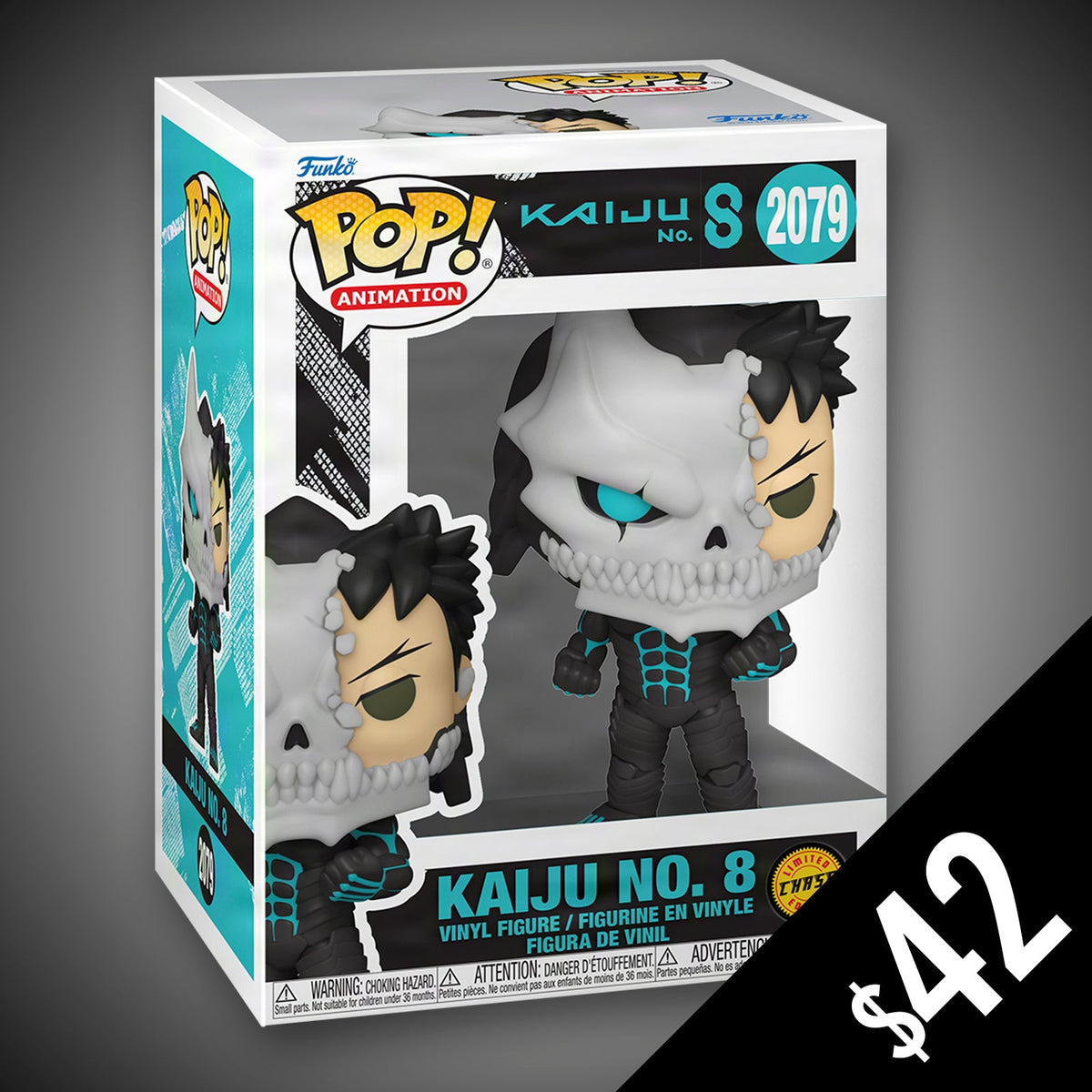 Funko Pop! Kaiju No.8 S1: Kaiju No. 8 (CHASE)