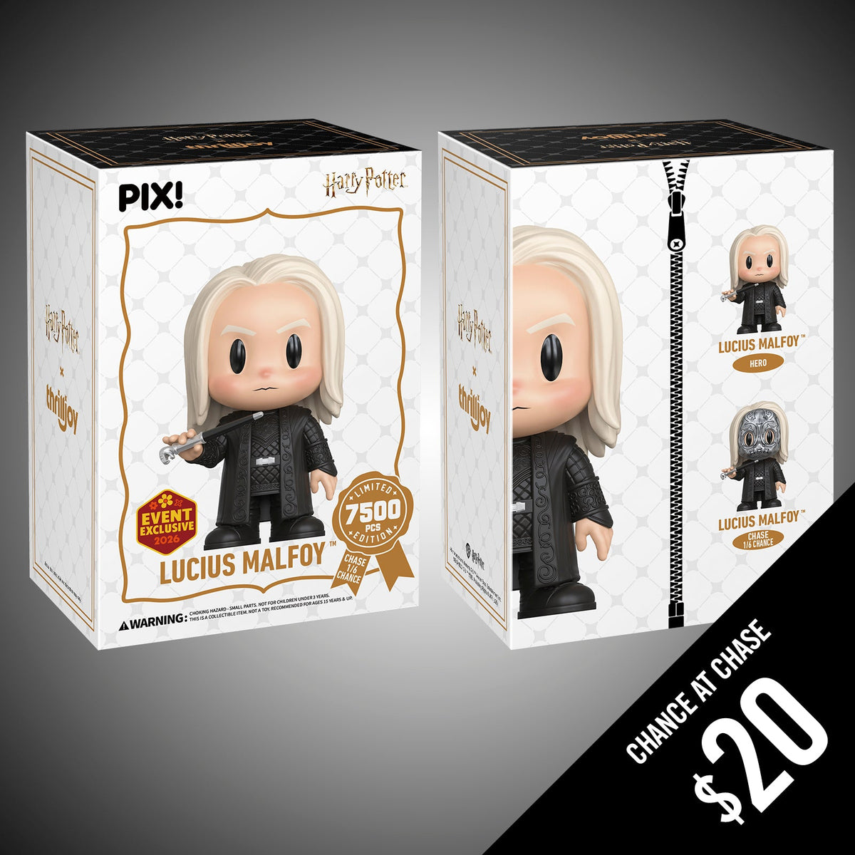 Thrilljoy PIX: Harry Potter: Lucius Malfoy (LE7500) 2026 Event Exclusive