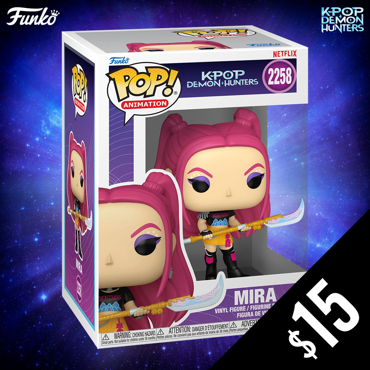Pre-Order: Funko Pop! KPop Demon Hunter: Mira