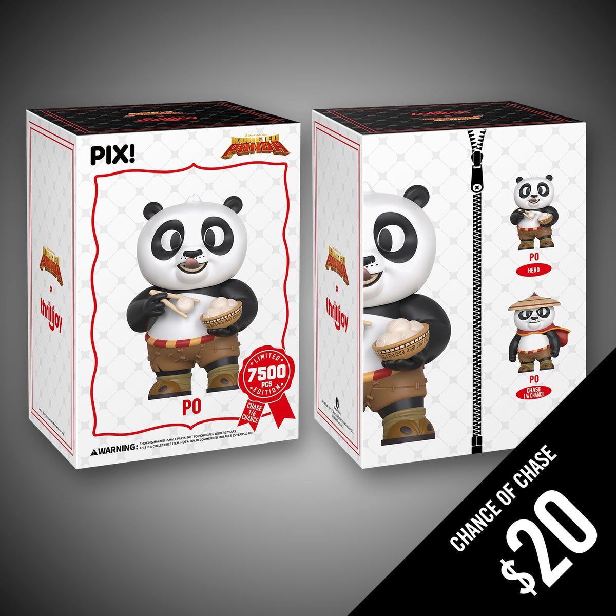 Thrilljoy PIX: Kung Foo Panda: Po (LE7500)