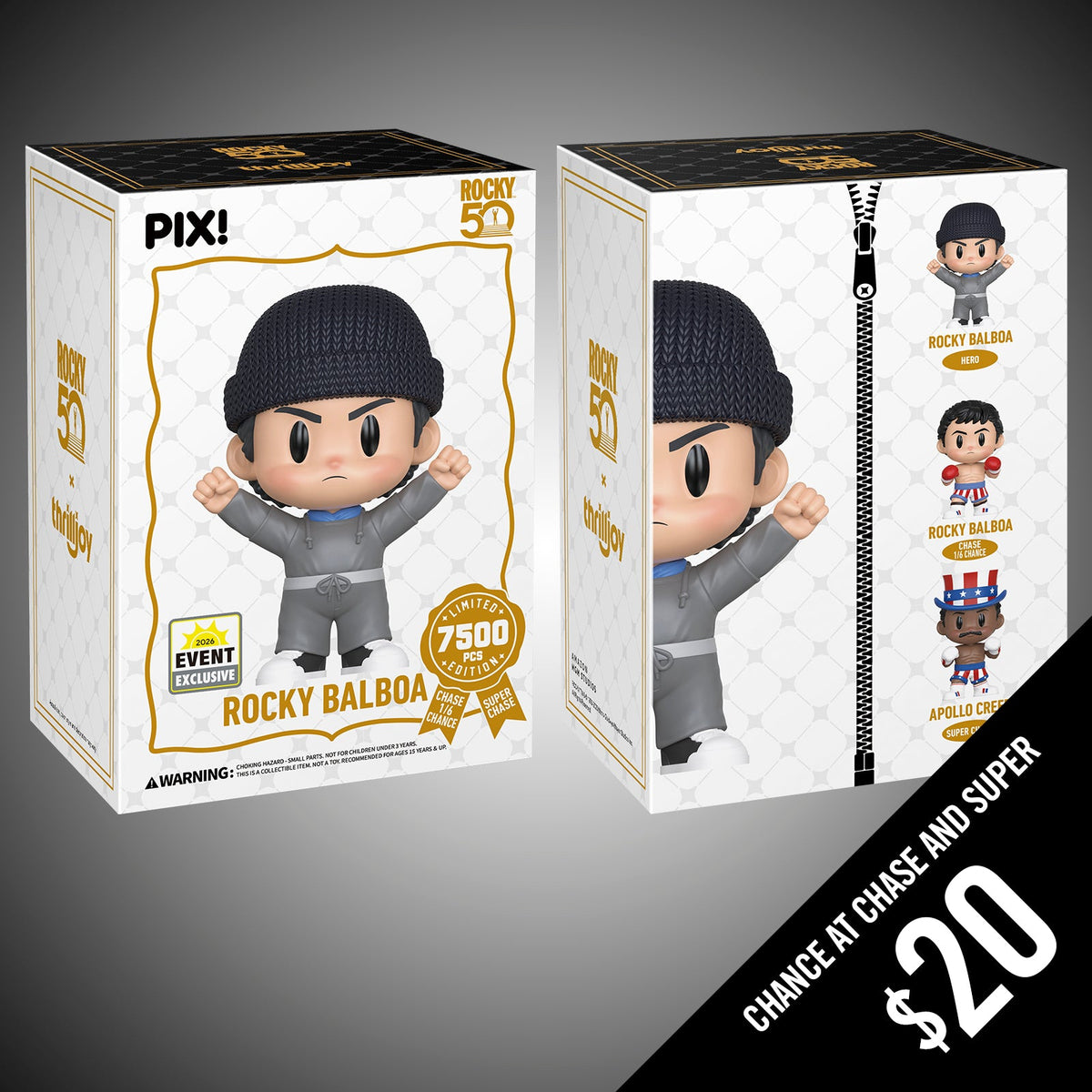 Thrilljoy PIX: Rocky: Rocky Balboa (LE7500) 2026 Event Exclusive)