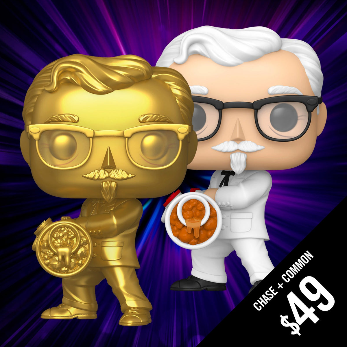 Pre-Order: Pop Games! Funko Fusion: Colonel Sanders (Chase + Common)