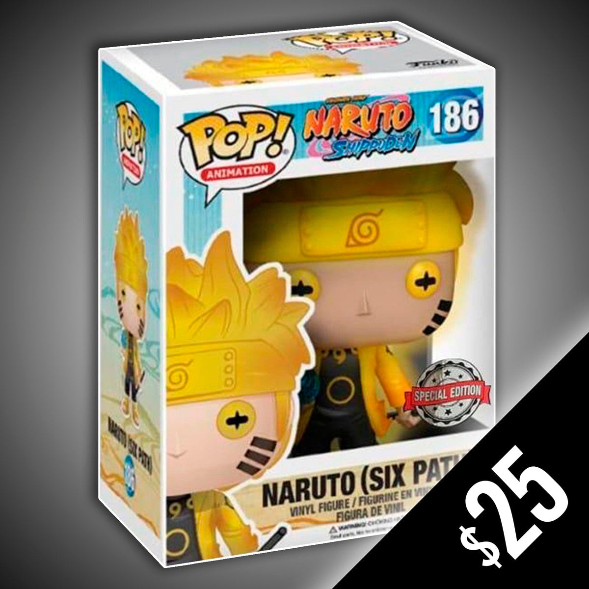 Funko Pop! Naruto: Naruto (Six Path) #186