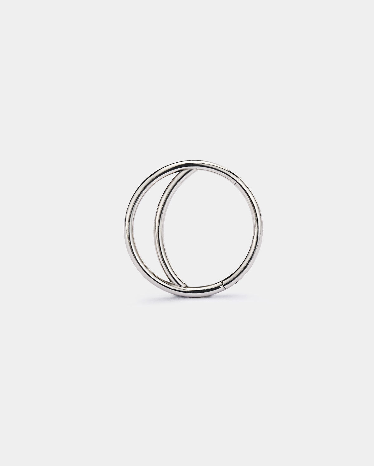Double Row Hinged Segment Nose Hoop