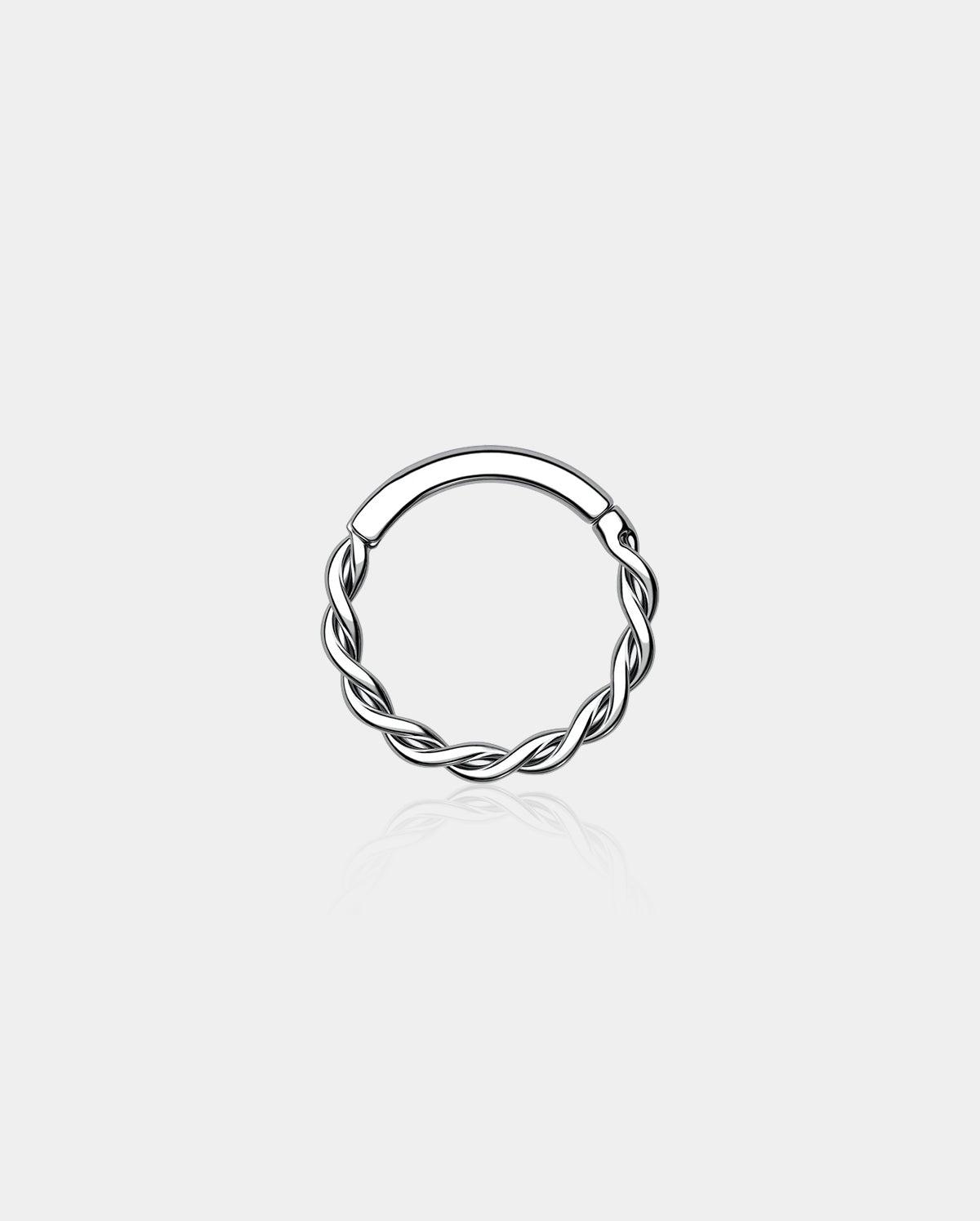 Braided Hinged Segment Daith Septum Ring