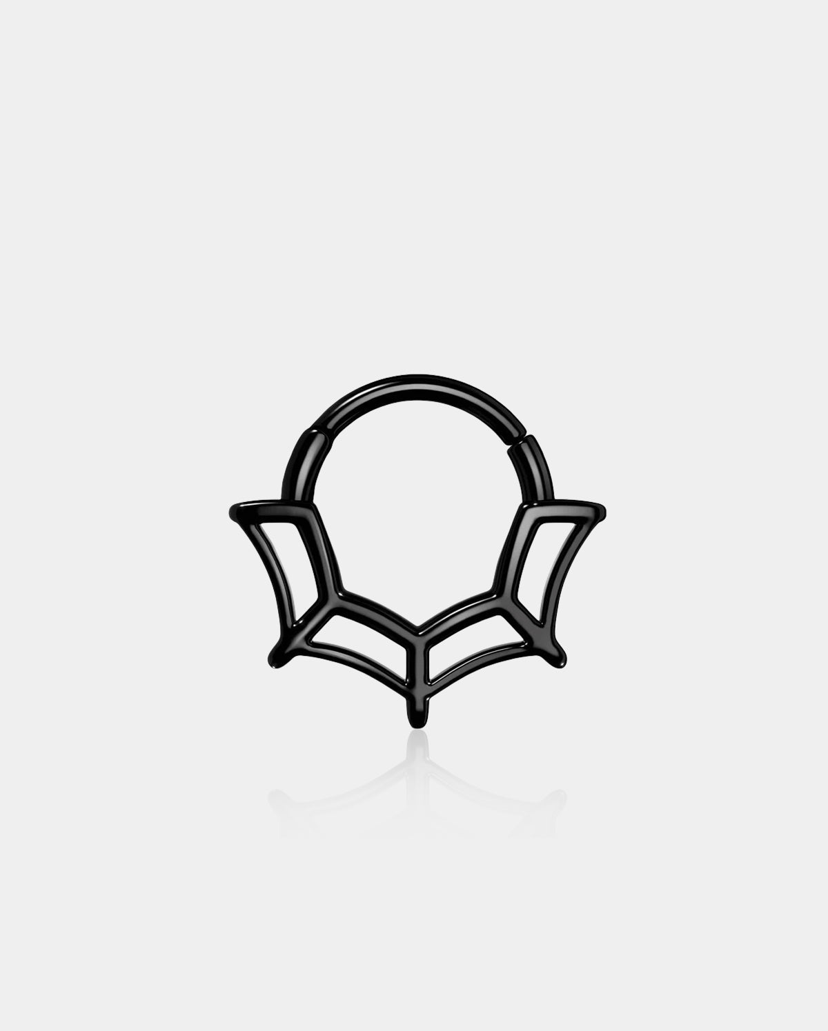 Spider Web Daith Septum Ring
