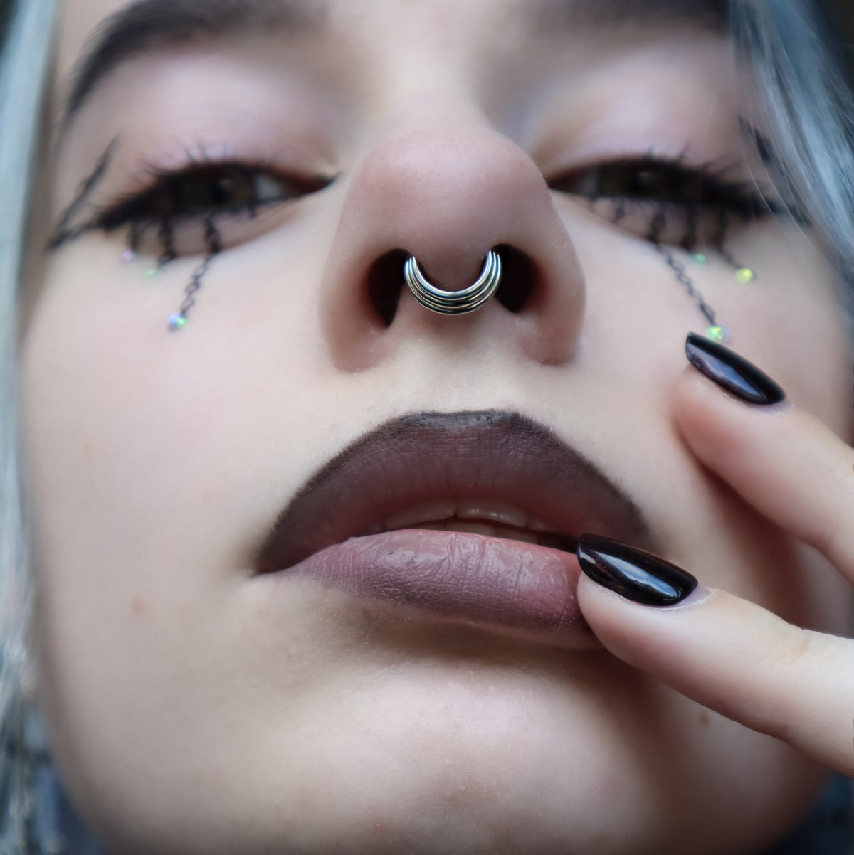 Stacked Hinged Segment Septum Ring