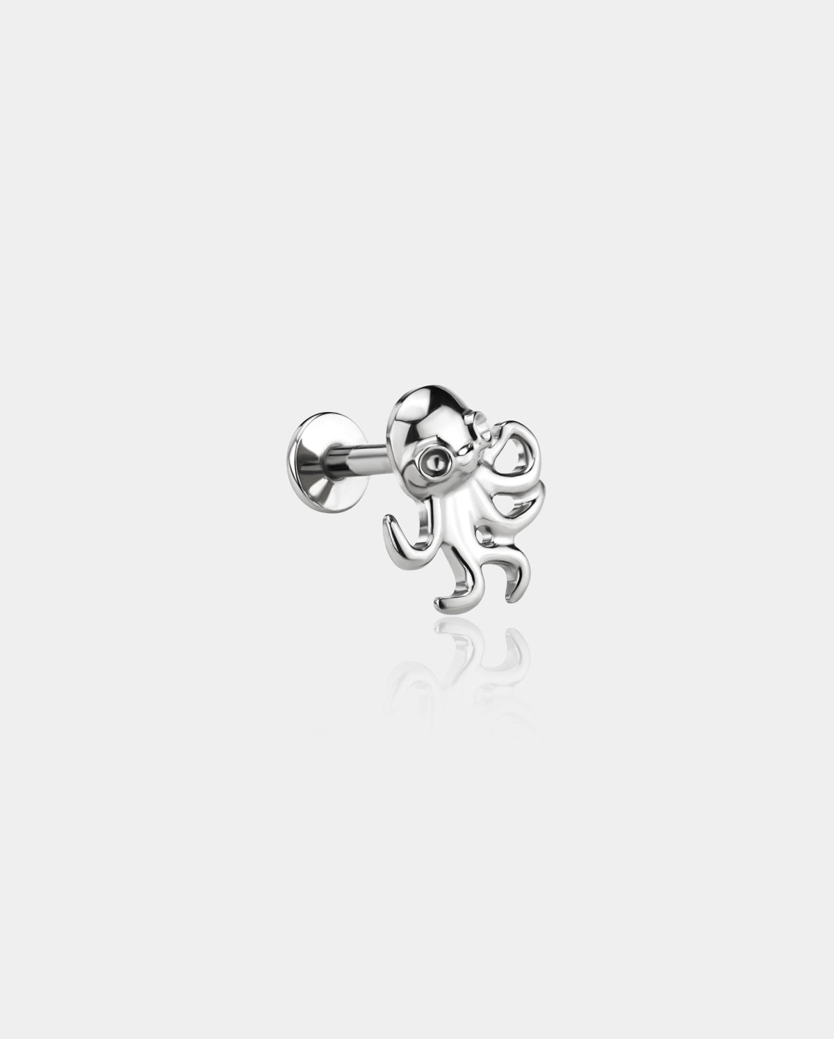 Octopus Internally Threaded Titanium Cartilage Stud