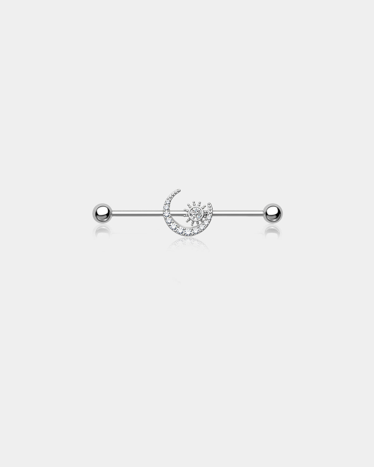 Moon and Sun Industrial Barbell