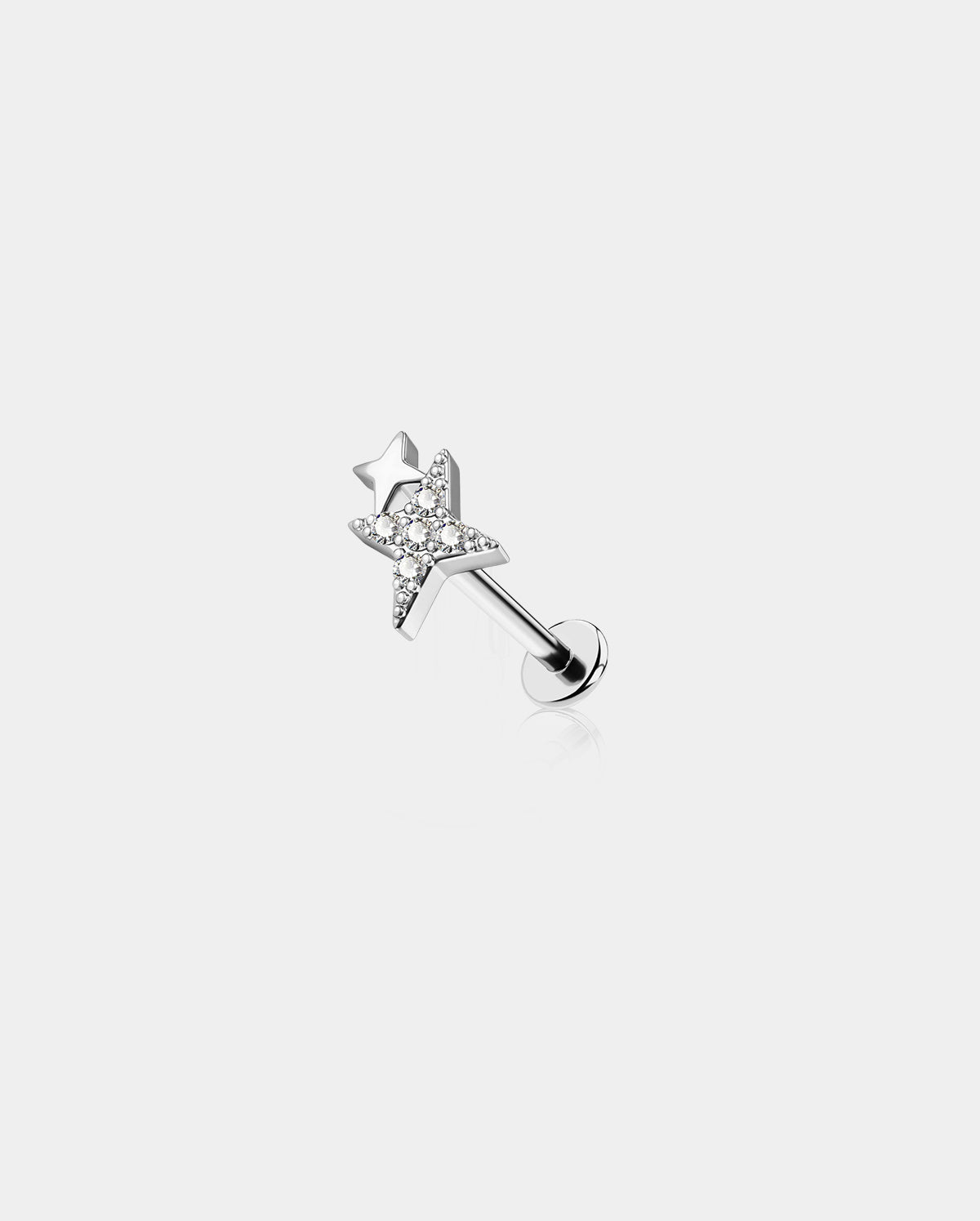 Double Star Internally Threaded Helix Stud