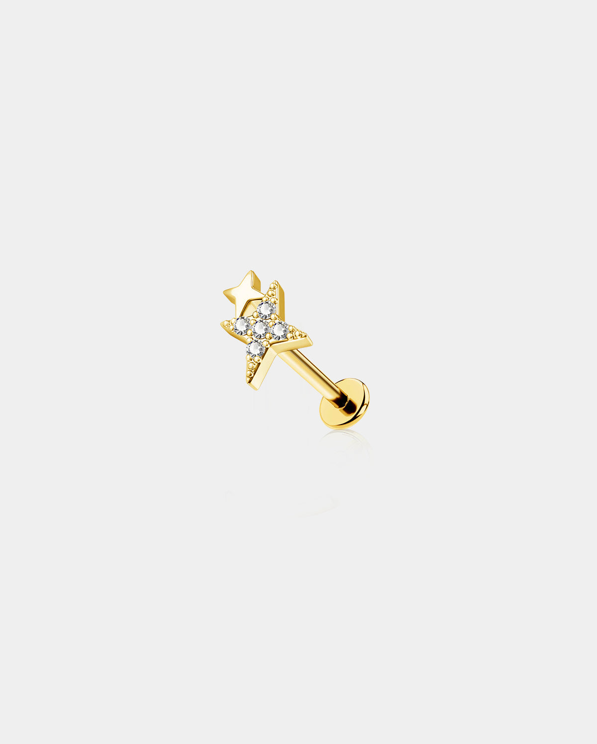 Double Star Internally Threaded Helix Stud