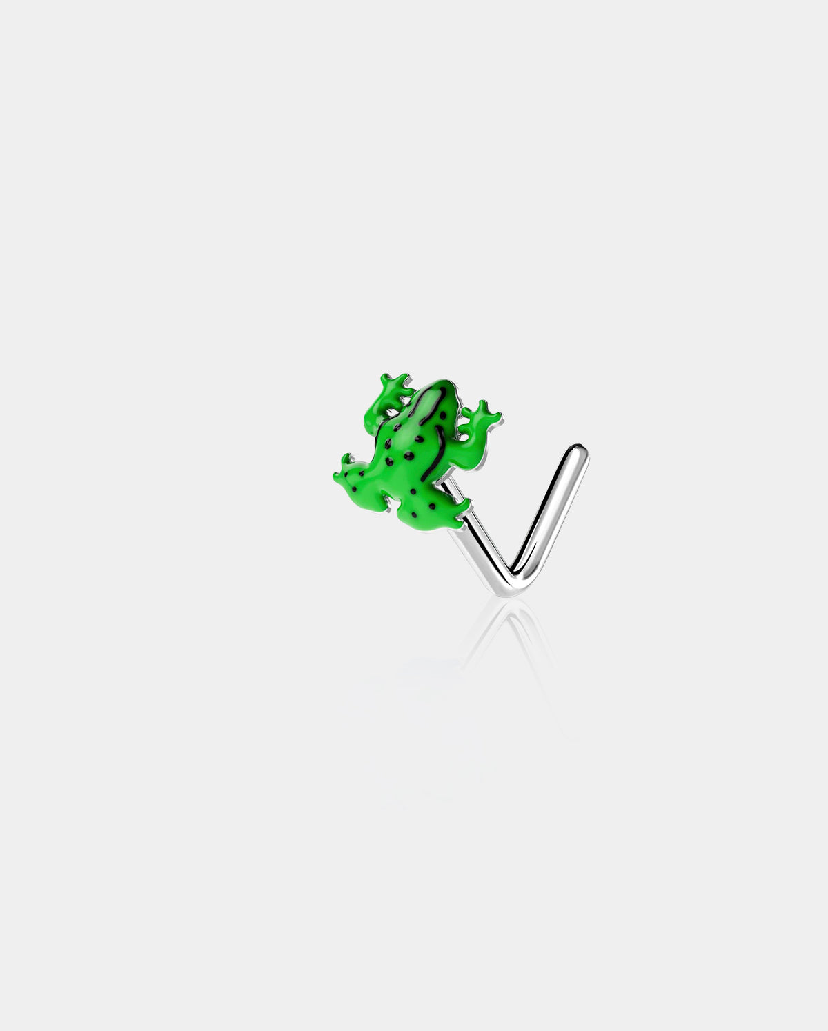 Colorful Frog Nose Stud