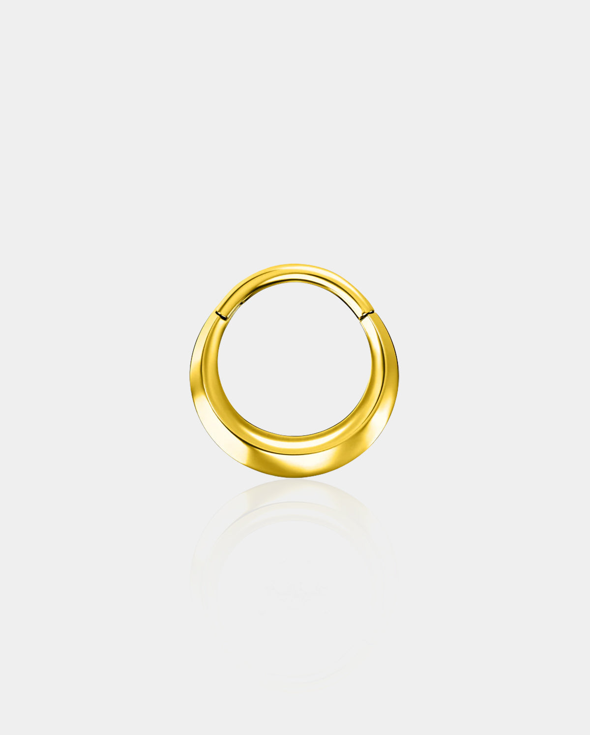 Ridged Chunky Segment Daith Septum Ring