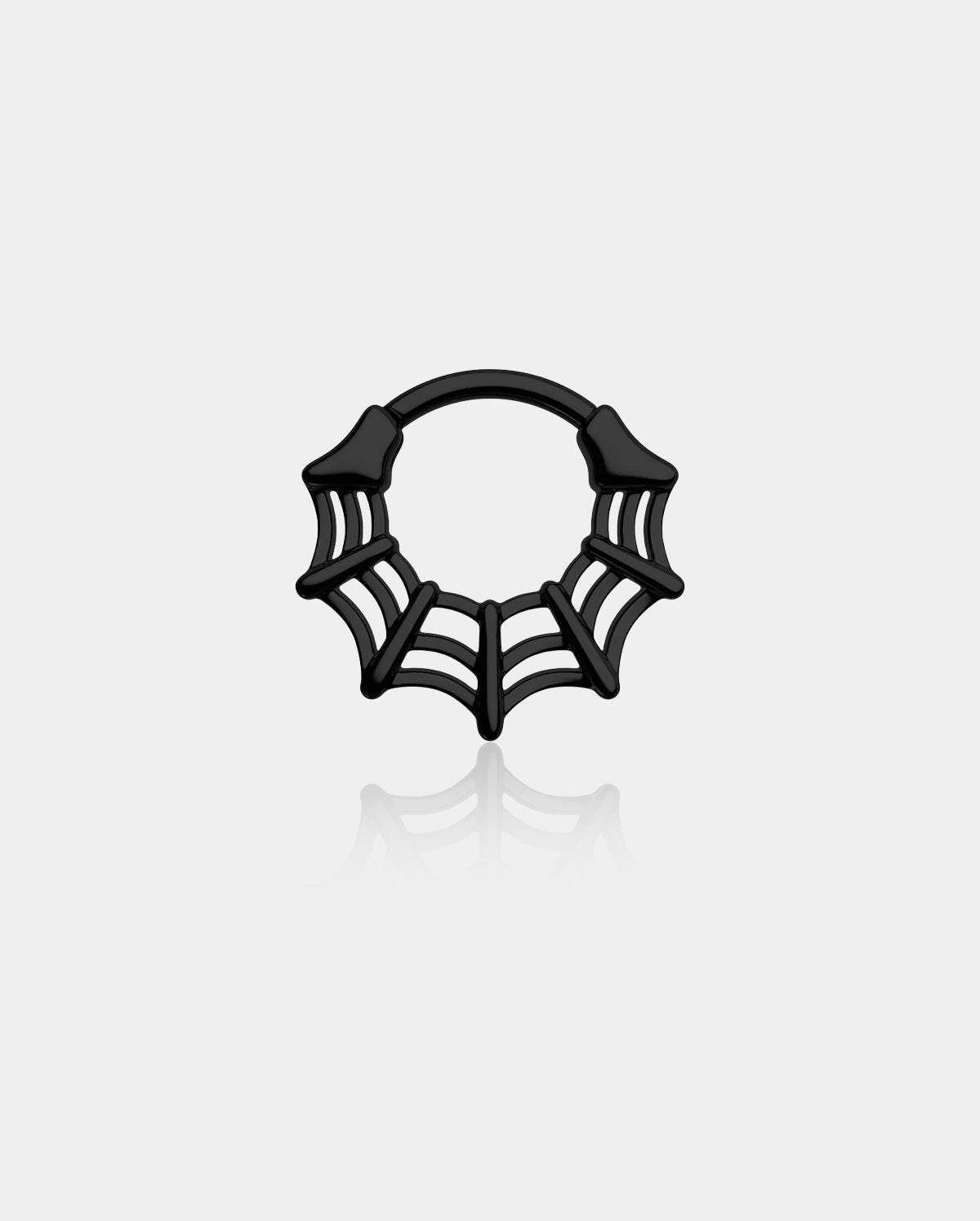 Spider Web Segment Septum Ring