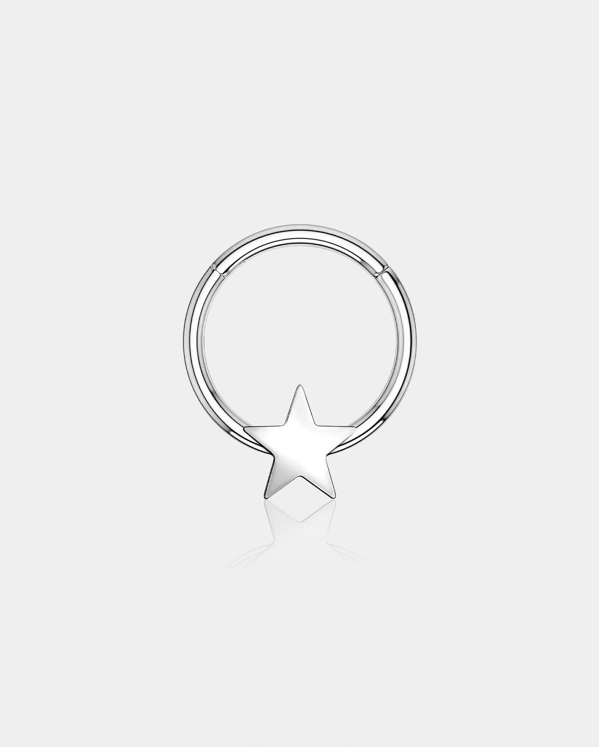 Star Hinged Septum Ring