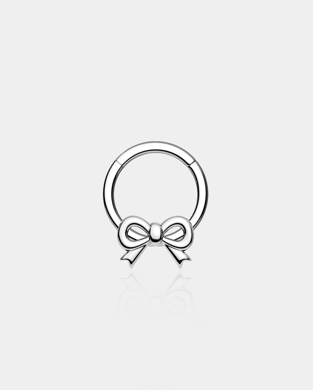 Chubby Bow Hinged Segment Septum Ring