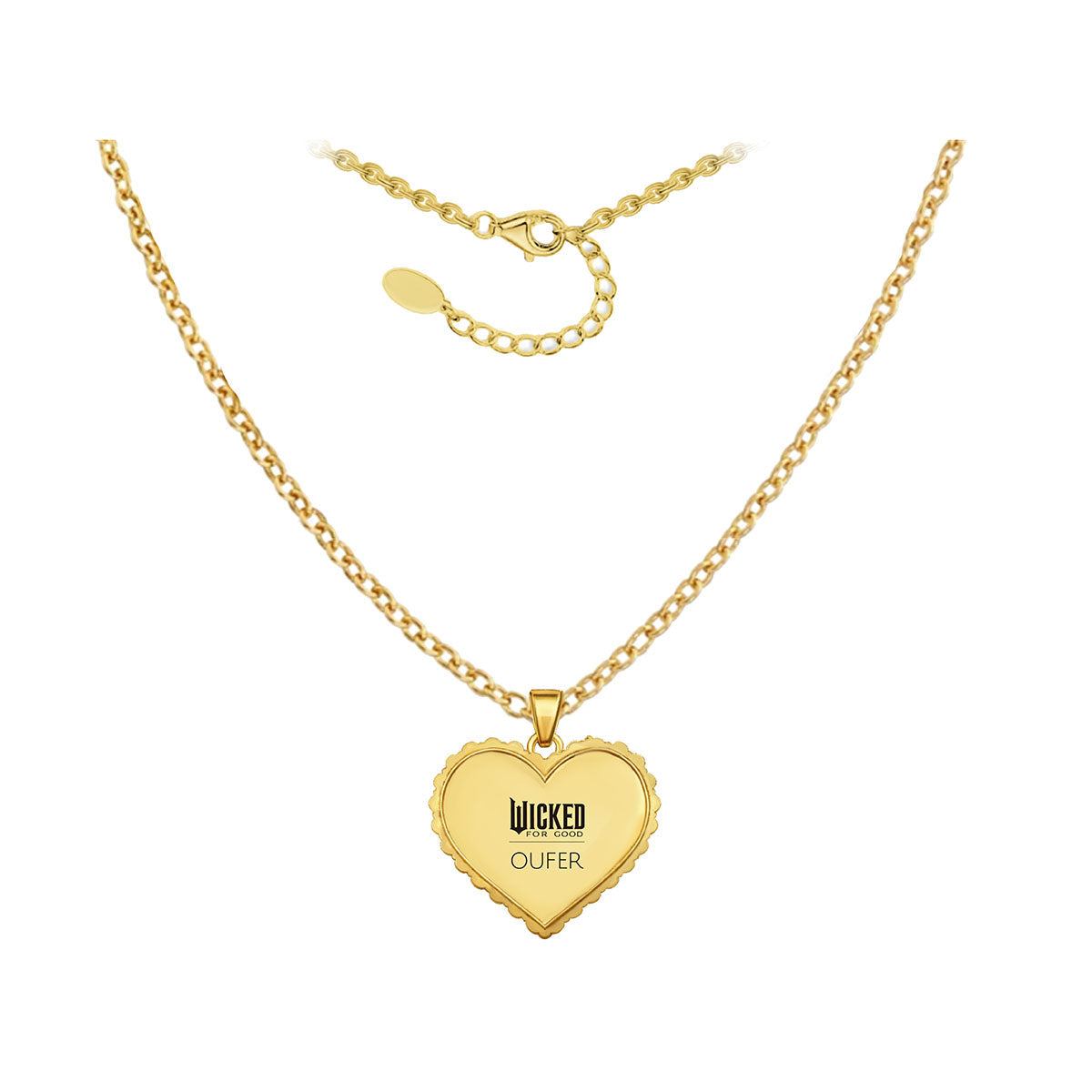 WICKED X OUFER Glinda Portrait Heart Necklace