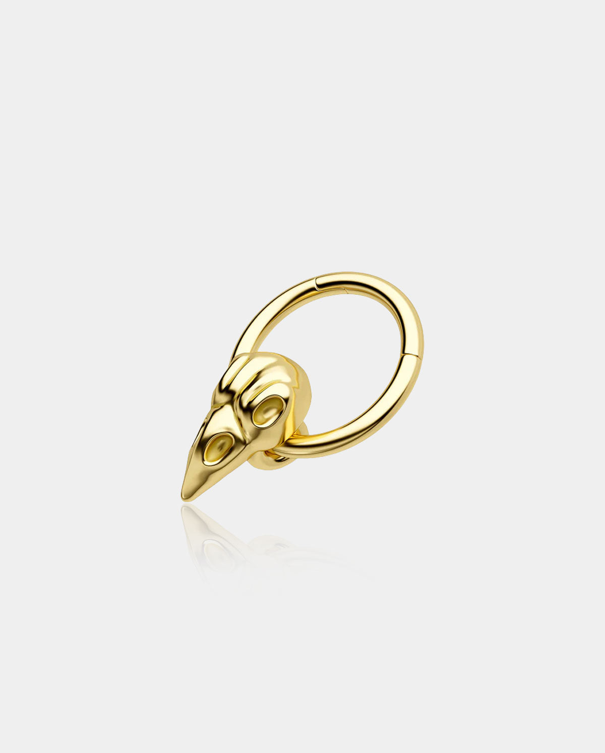 Bird Head Skull Segment Septum Ring