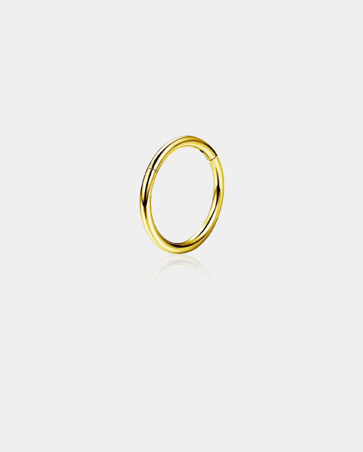 20G Minimalist Hinged Segment Nose Hoop
