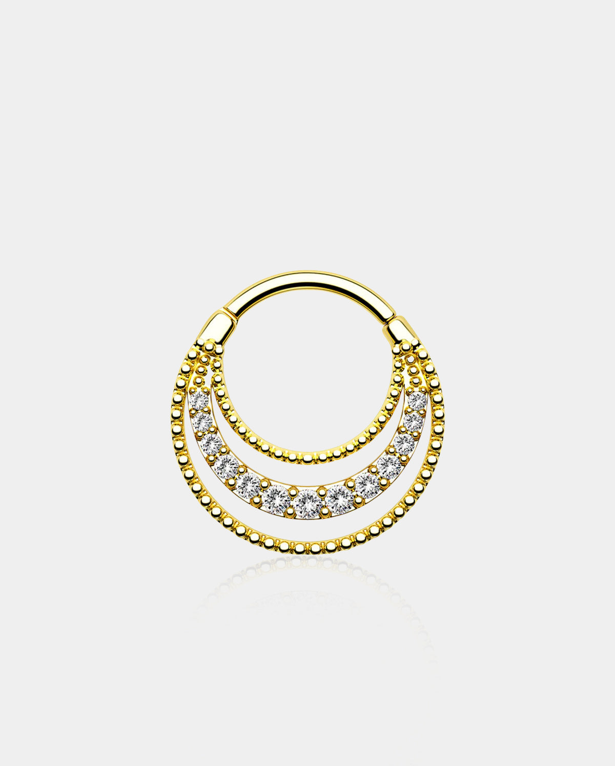 Palace Style Septum Ring Daith Ring