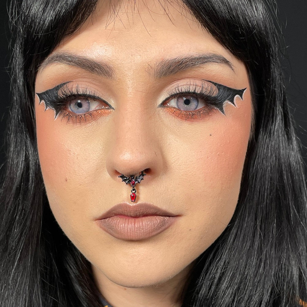 Bat Dangle Coffin Daith Septum Ring