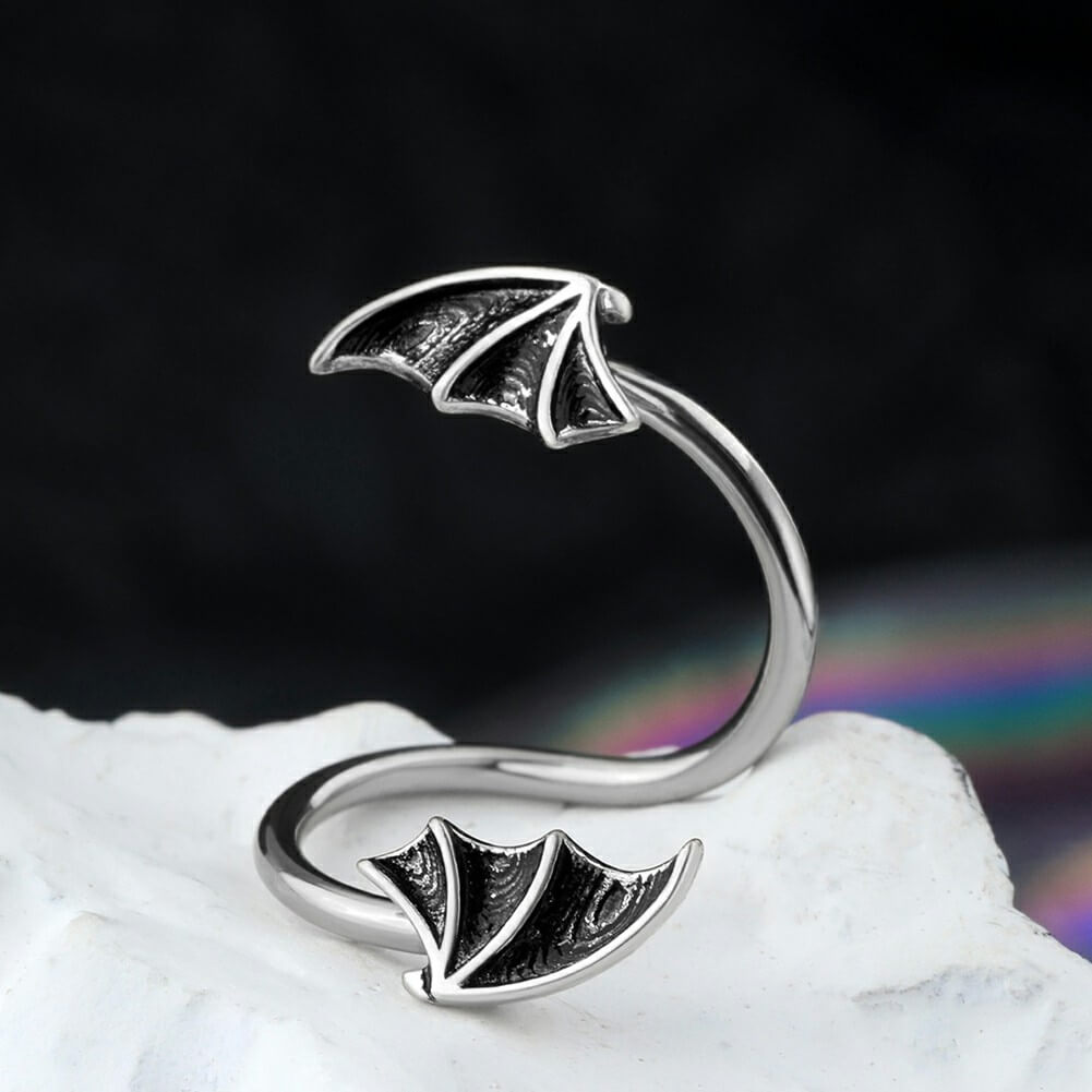 S-Shaped Bat Wing Cartilage Ring