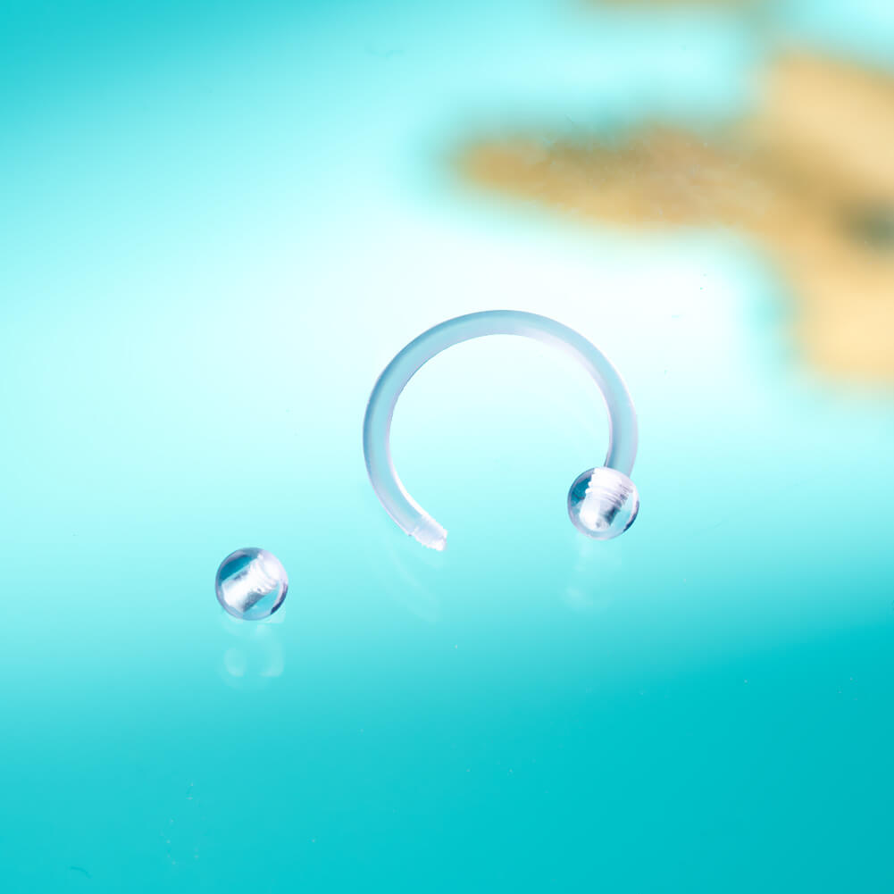 8PCS Acrylic Septum Retainers Set