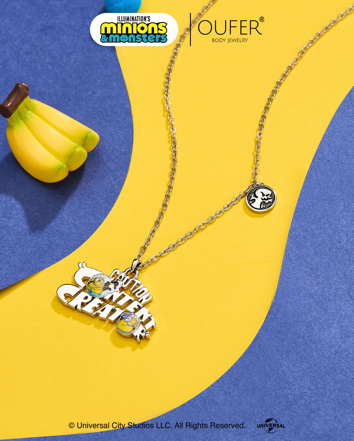 MINIONS × OUFER James & Henry Content Creator Necklace