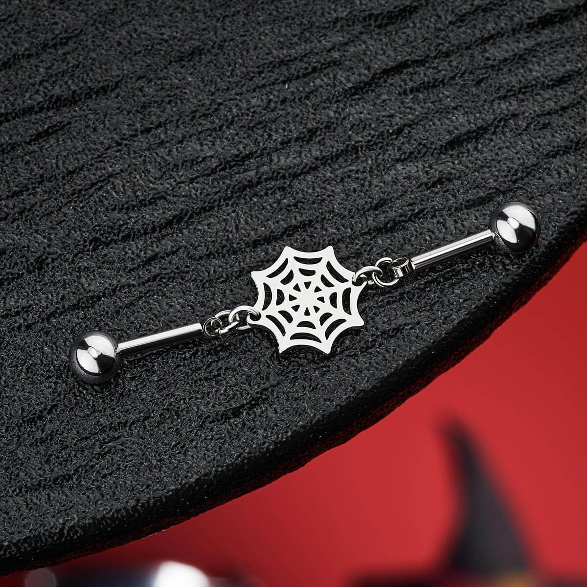Spider Web Industrial Barbell