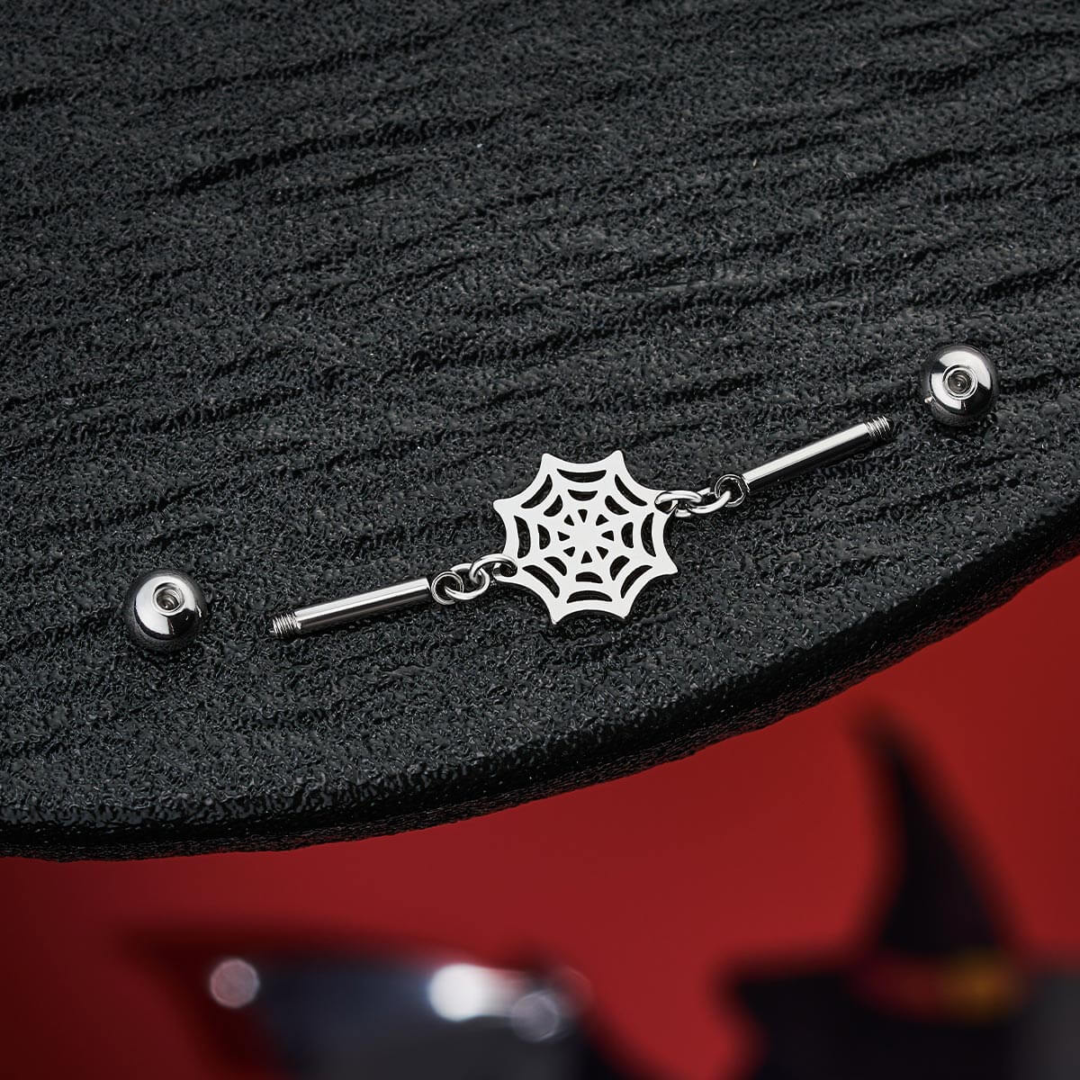 Spider Web Industrial Barbell
