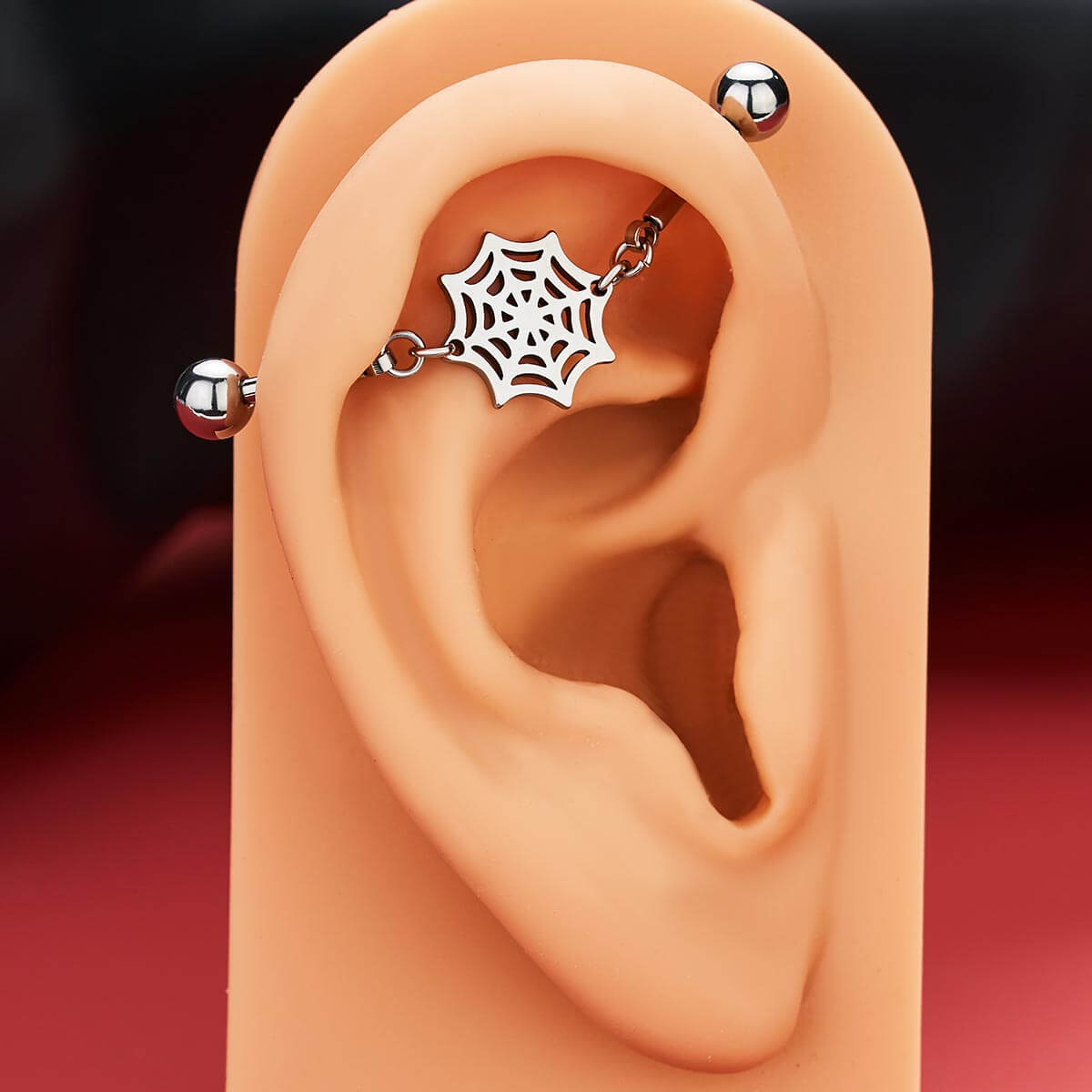 Spider Web Industrial Barbell