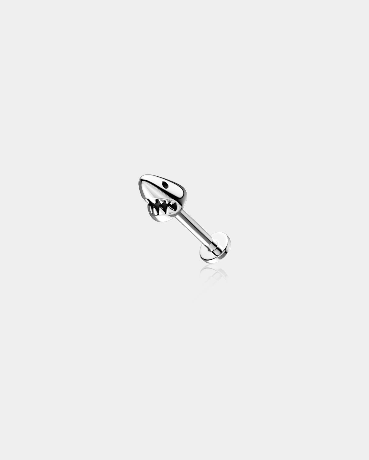 Shark Head Internally Threaded Helix Stud