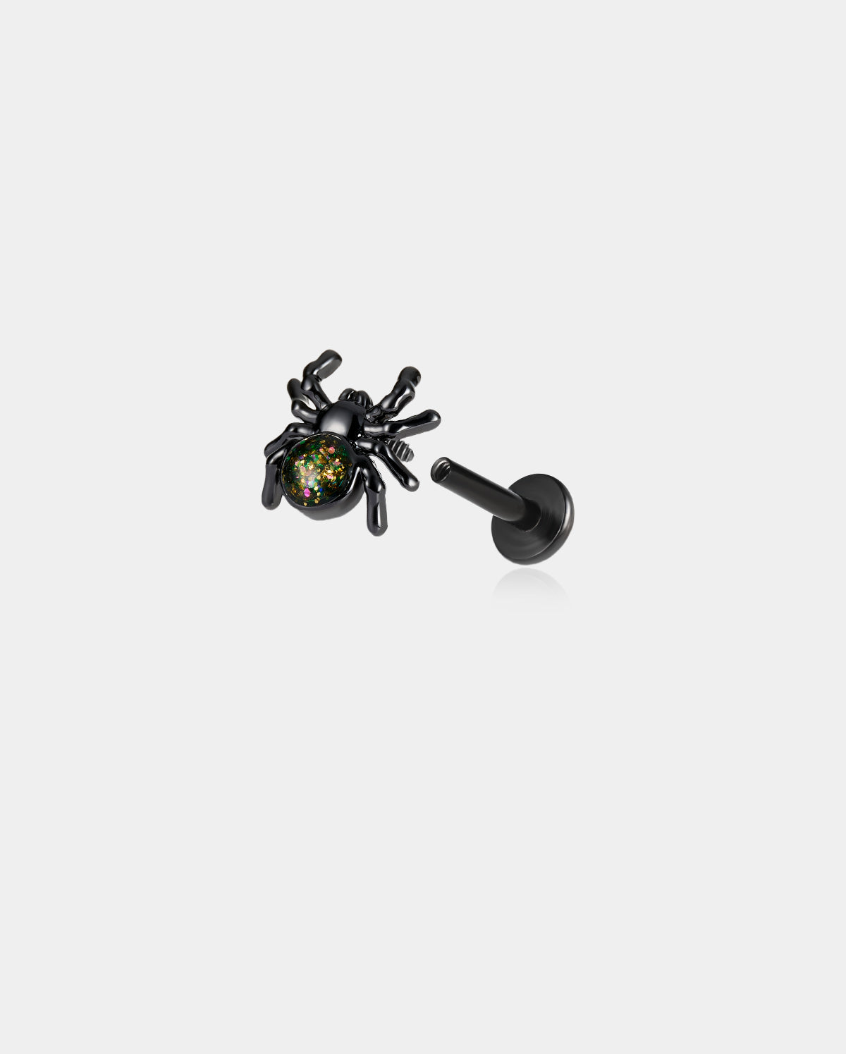 3PCS Spider/Bat/Pumpkinn Internally Threaded Helix Stud