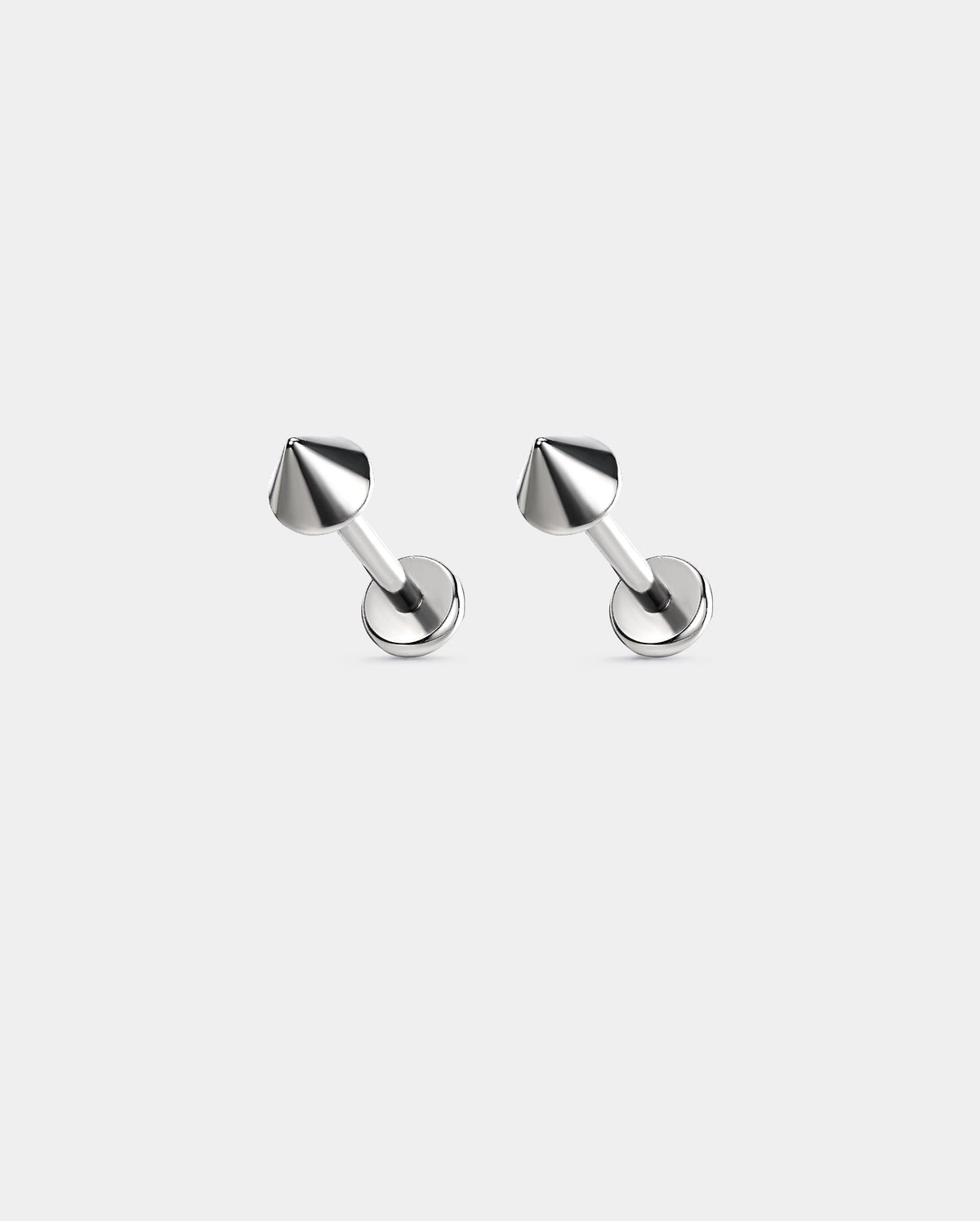 Spike Threadless Flat-Back Nose Stud
