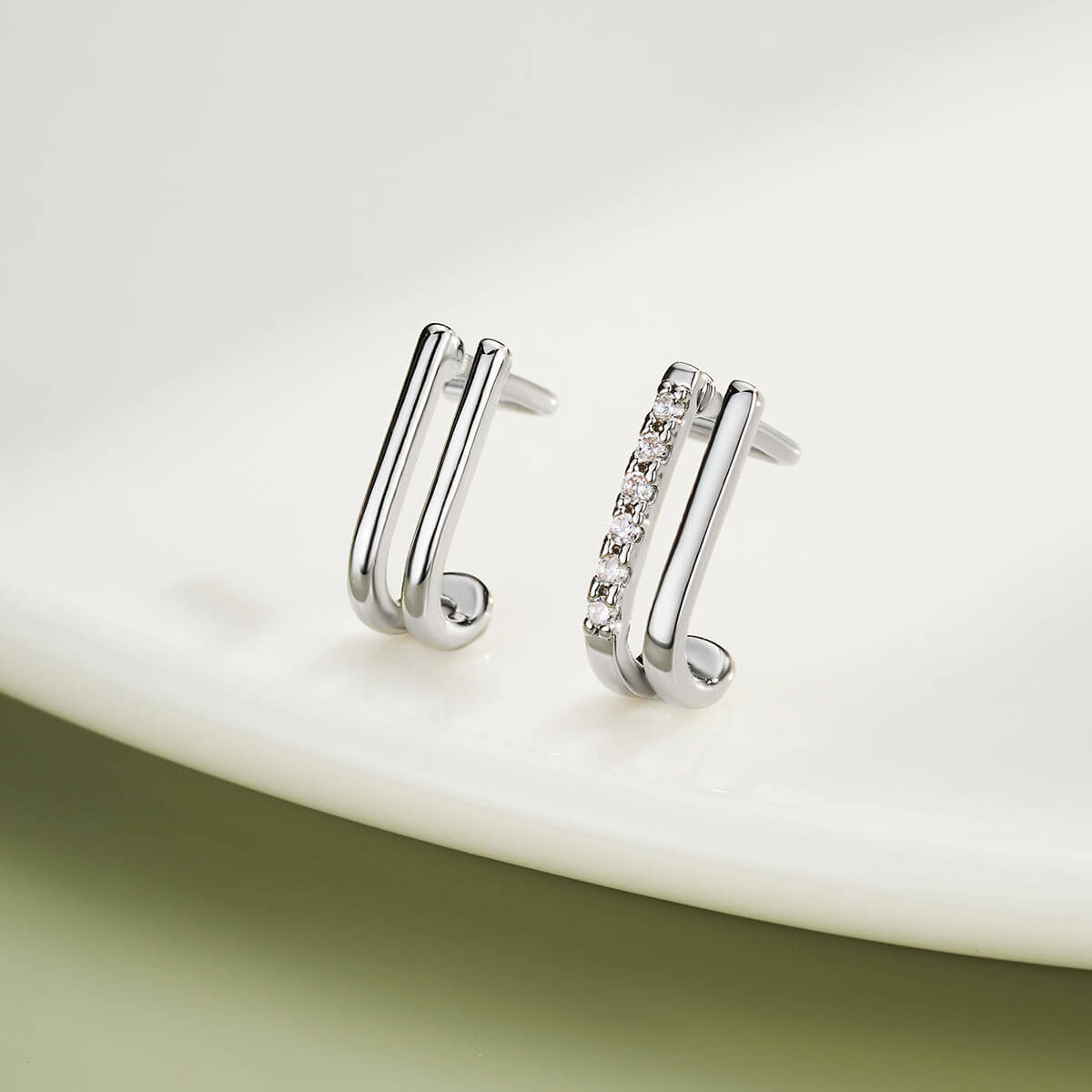 2PCS Musical Notes Nose Stud Pack