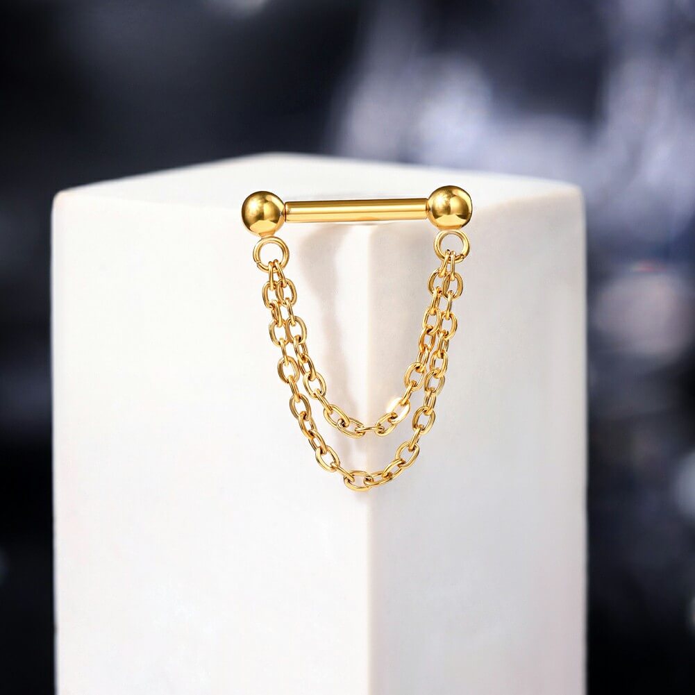 Threadless Septum Chain