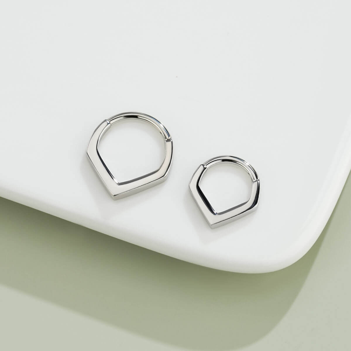 Thick V Style Septum Daith Ring