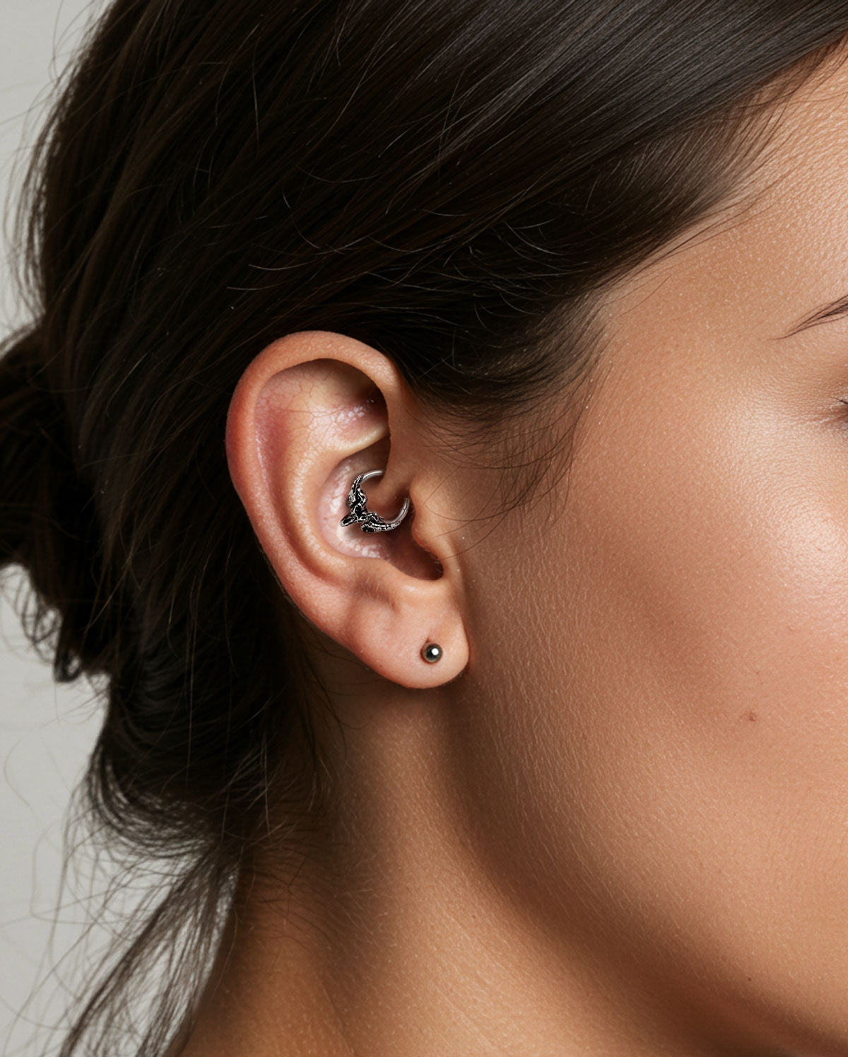 Sheep Skull Daith Septum Ring