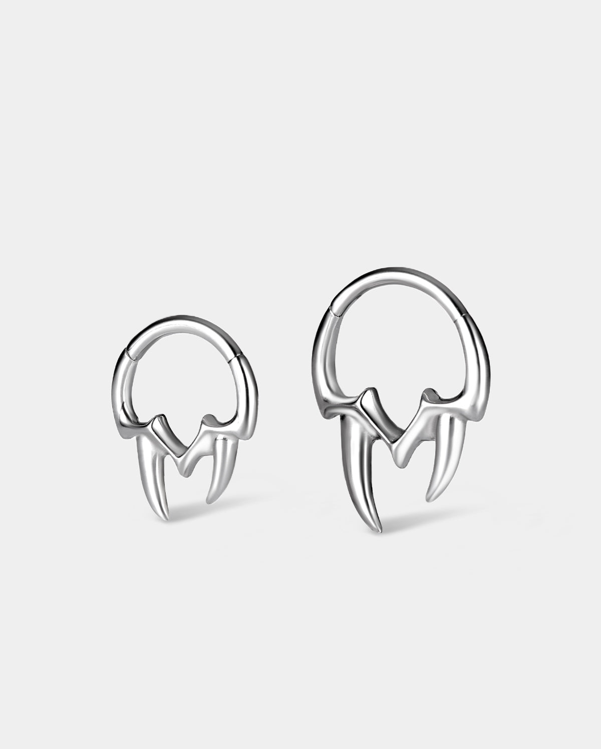 Fang Design Daith Septum Ring