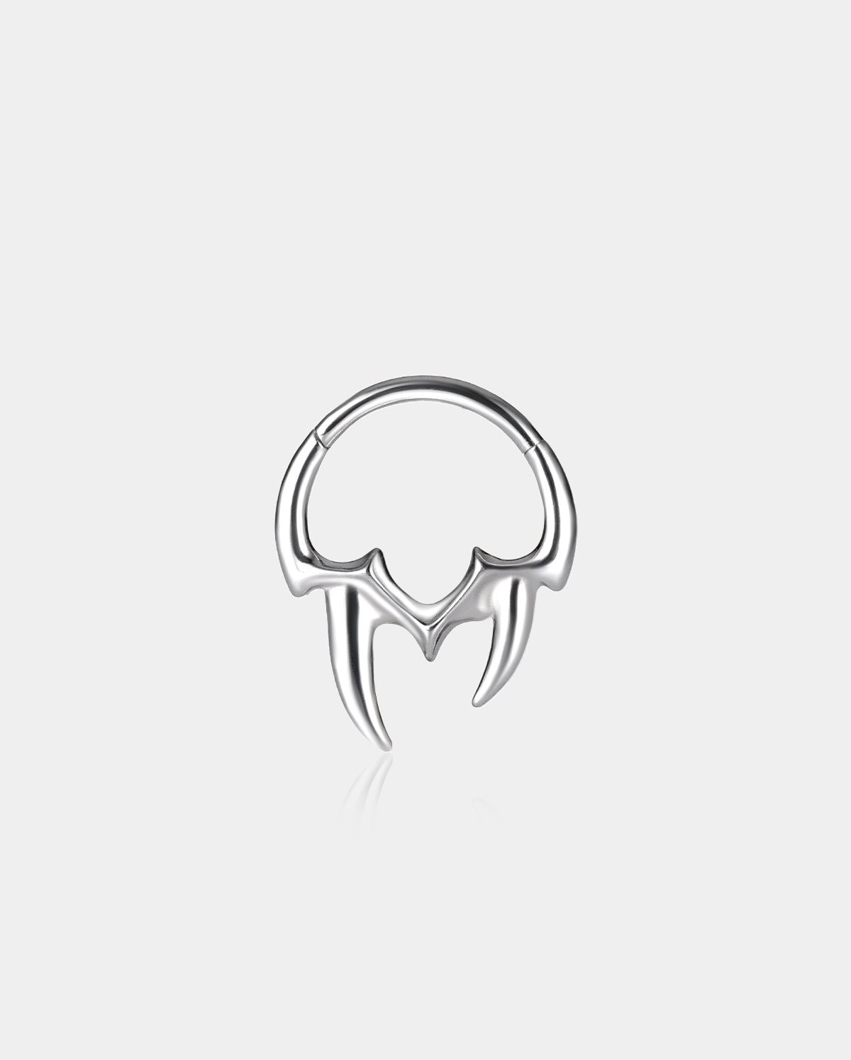 Fang Design Daith Septum Ring