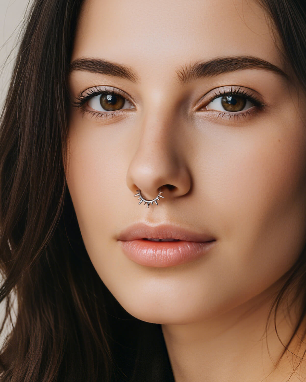 Spike Daith Septum Ring