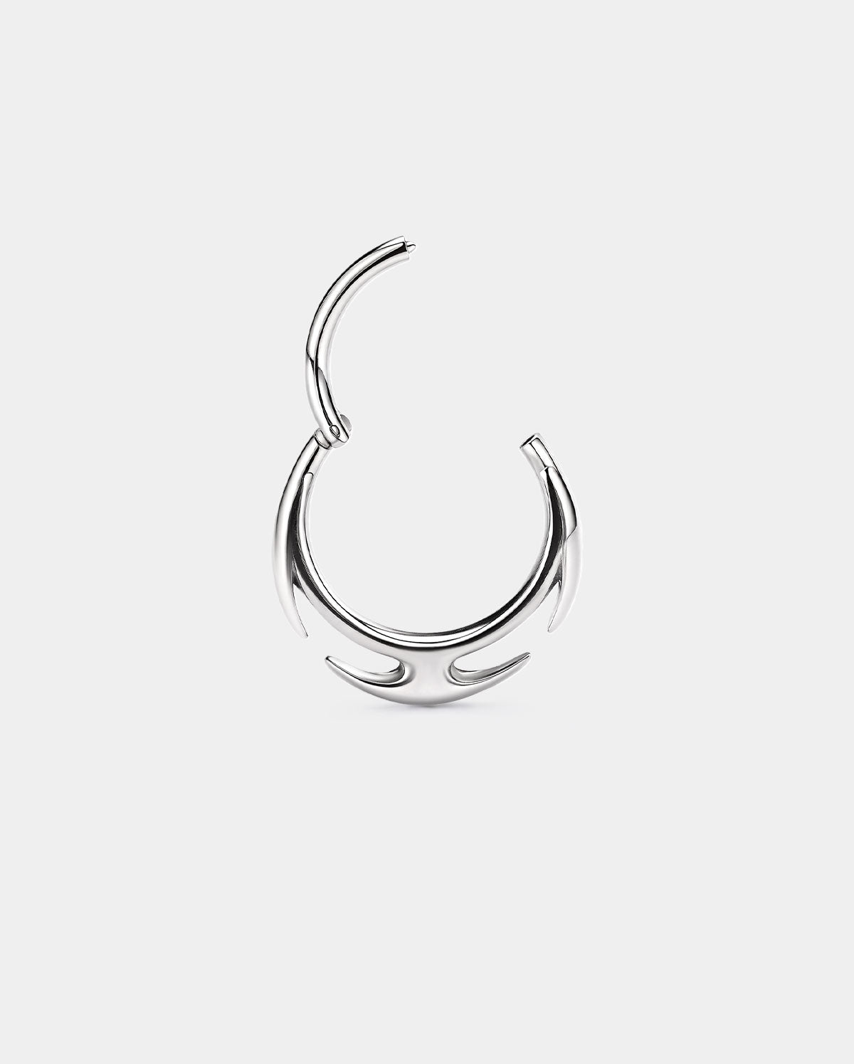 Irregular Edge Hinged Segment Hoop