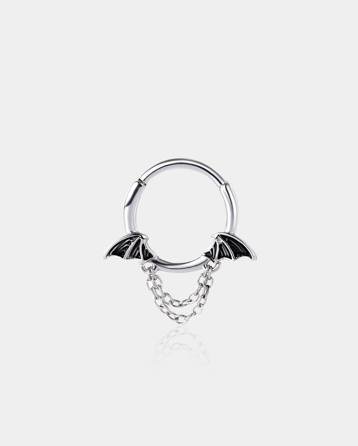 Bat Wing Chains Daith Septum Ring