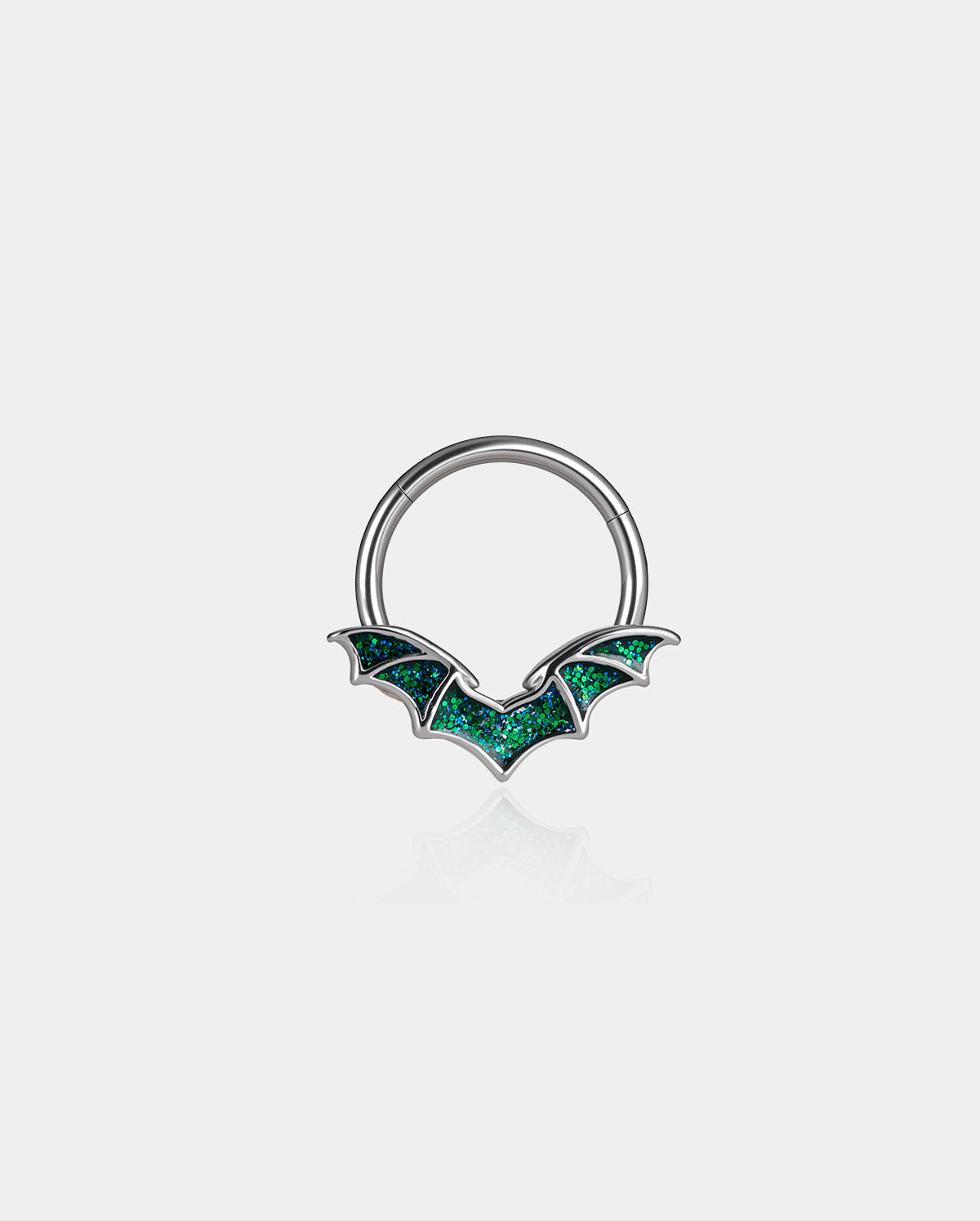 Glitter Bat Wing Daith Septum Ring